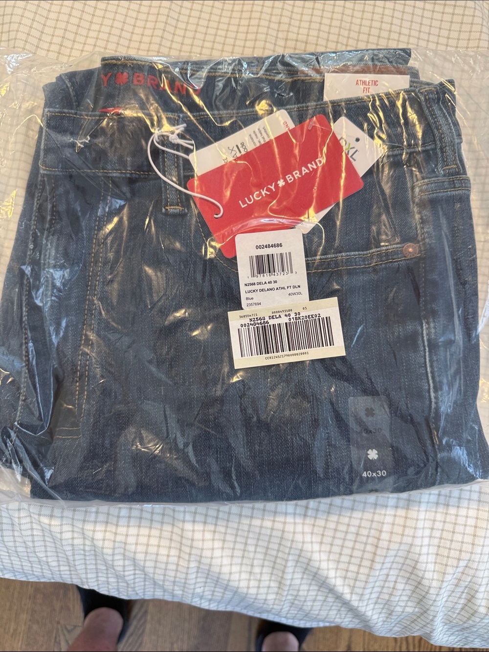 Lucky Brand Indigo Blue Denim Jeans